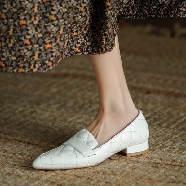Chiko Sherron Pointed Toe Block Heels Loafer - Image 2