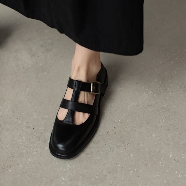 Chiko Taija Square Toe Block Heels Pumps - Image 2