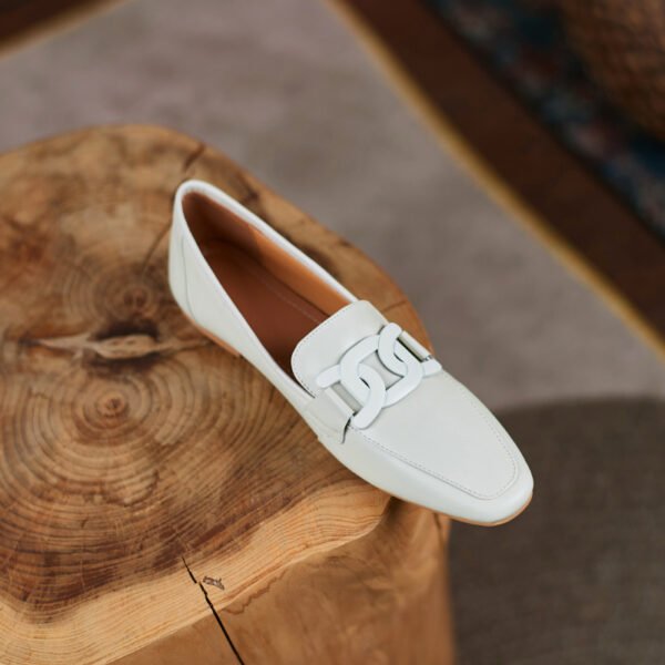 Chiko Ceres Square Toe Block Heels Loafer - Image 2