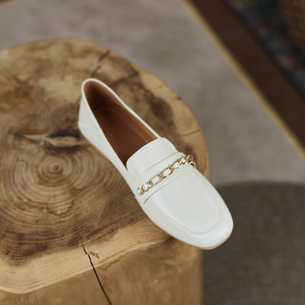 Chiko Cesaria Square Toe Block Heels Loafer - Image 2