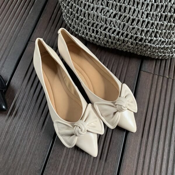 Chiko Cielo Pointed Toe Block Heels Pumps - Image 2