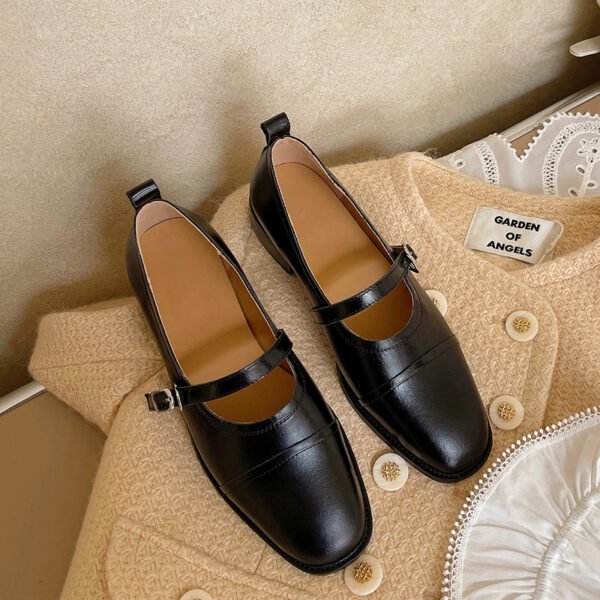 CHIKO Vernisha Round Toe Block Heels Mary Jane Shoes - Image 2
