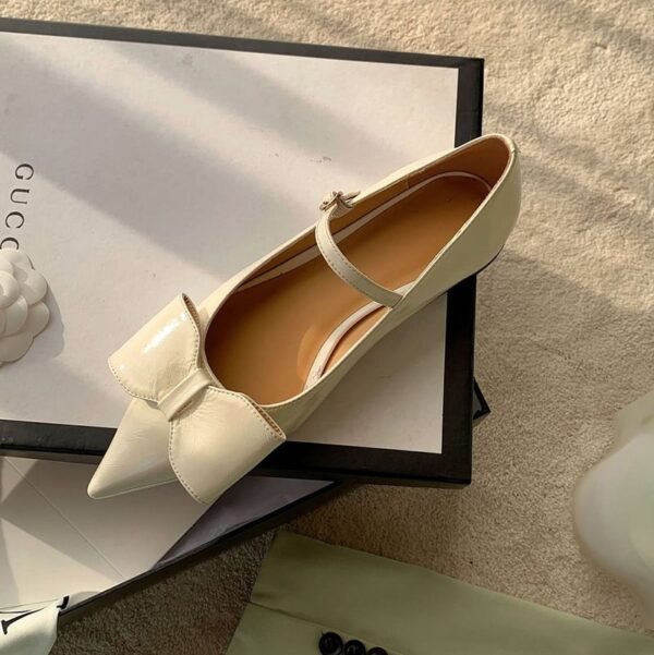 CHIKO Magena Pointy Toe Block Heels Mary Jane Shoes - Image 2