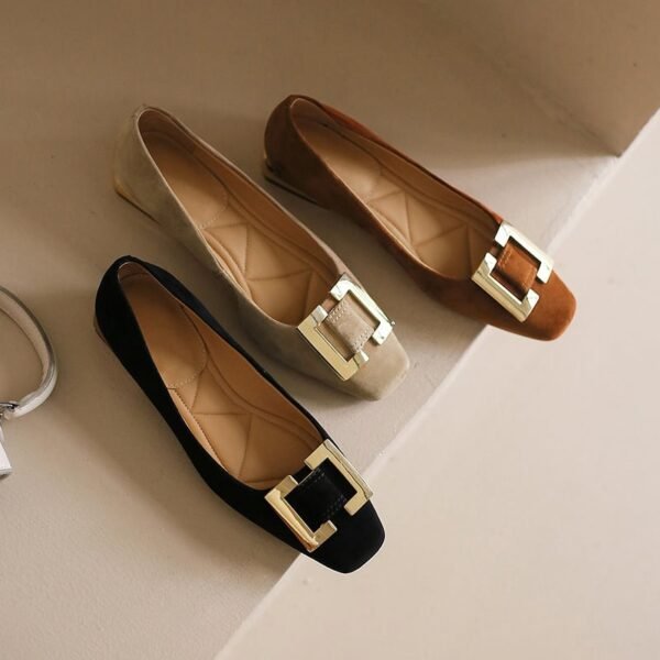 CHIKO Abeytu Square Toe Block Heels Pumps Shoes