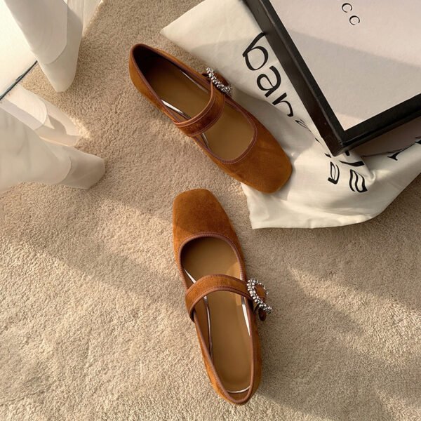 CHIKO Gerda Square Toe Block Heels Mary Jane Shoes - Image 2