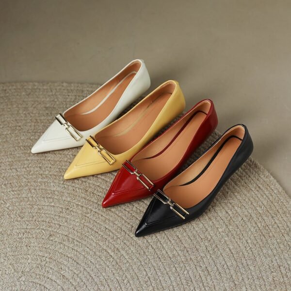 CHIKO Hilaria Pointy Toe Kitten Heels Pumps Shoes