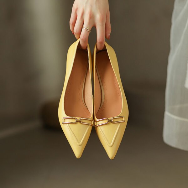 CHIKO Hilaria Pointy Toe Kitten Heels Pumps Shoes - Image 2