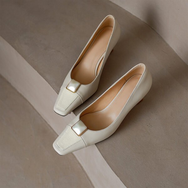 CHIKO Talma Square Toe Stiletto Pumps Shoes - Image 2
