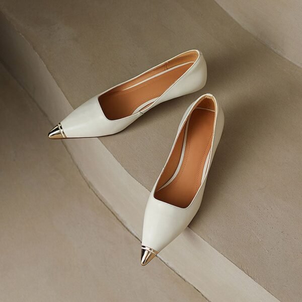 CHIKO Chandra Pointy Toe Kitten Heels Pumps Shoes - Image 2