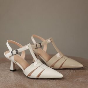 CHIKO Nika Pointy Toe Stiletto Slingback Shoes