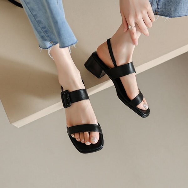 CHIKO Thordis Open Toe Block Heels Heeled Sandals - Image 2