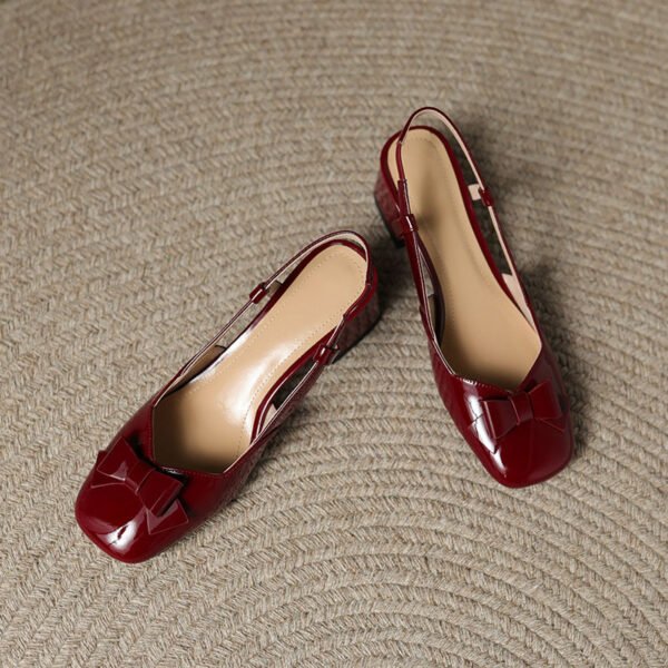 CHIKO Alameda Square Toe Block Heels Slingback Shoes - Image 2