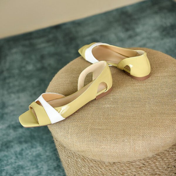 CHIKO Chesna Open Toe Block Heels Flats Sandals - Image 2