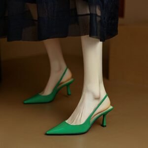 CHIKO Janika Pointy Toe Stiletto Slingback Shoes