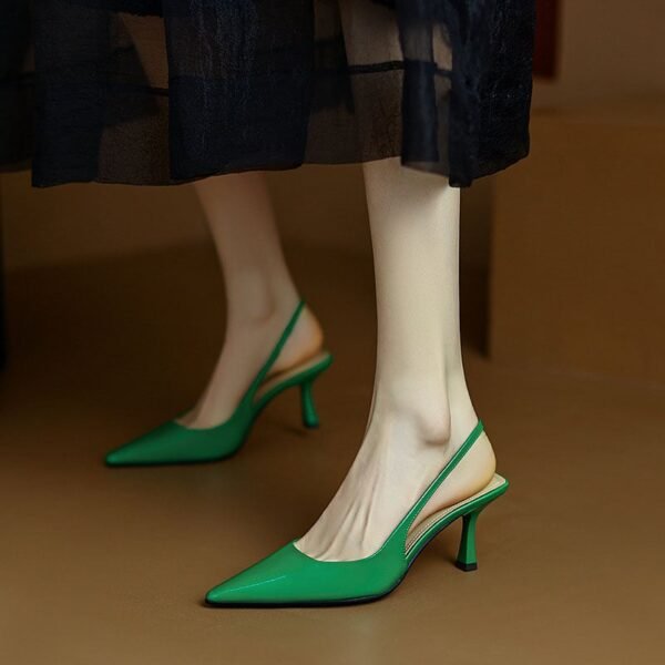 CHIKO Janika Pointy Toe Stiletto Slingback Shoes
