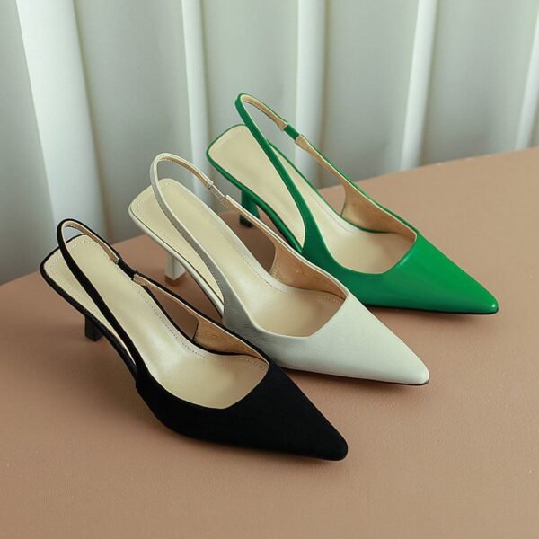 CHIKO Janika Pointy Toe Stiletto Slingback Shoes - Image 2