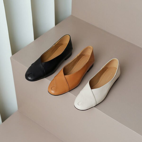CHIKO Damita Round Toe Block Heels Pumps Shoes - Image 2