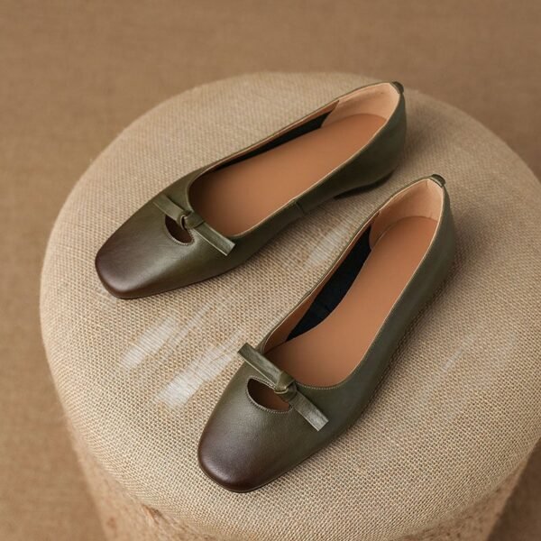 CHIKO Josune Square Toe Block Heels Pumps Shoes - Image 2