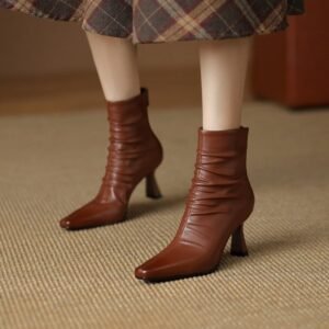 CHIKO Othelia Square Toe Stiletto Ankle Boots