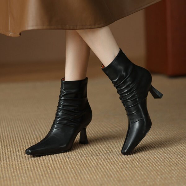 CHIKO Othelia Square Toe Stiletto Ankle Boots - Image 2