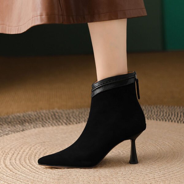 CHIKO Severa Pointy Toe Stiletto Ankle Boots - Image 2
