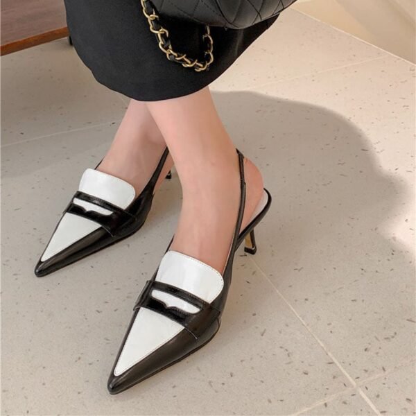 CHIKO Mansa Pointy Toe Stiletto Slingback Shoes - Image 2