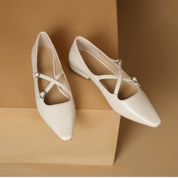 CHIKO Tawia Square Toe Block Heels Mary Jane Shoes - Image 2