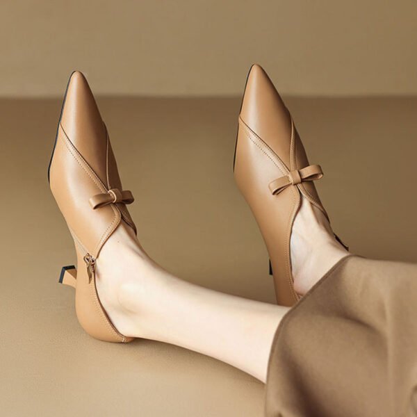 CHIKO Tulinagwe Pointy Toe Stiletto Ankle Boots - Image 2