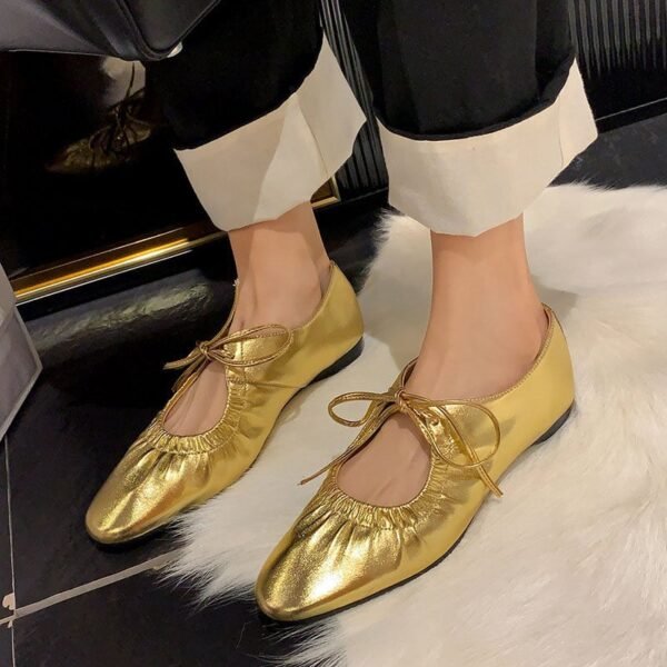 CHIKO Subira Square Toe Block Heels Mary Jane Flats - Image 2