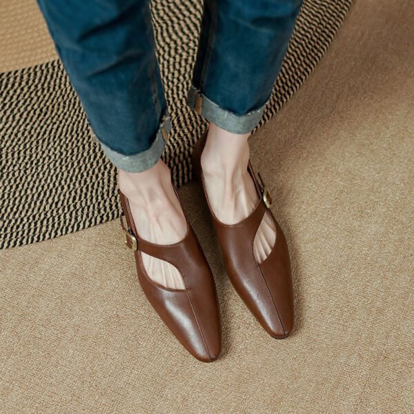 CHIKO Trang Round Toe Block Heels Pumps Shoes - Image 2