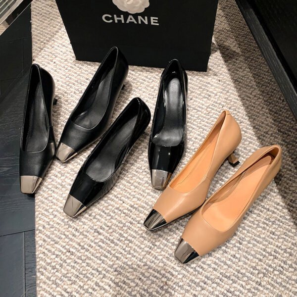 CHIKO Jira Square Toe Stiletto Pumps Shoes - Image 2