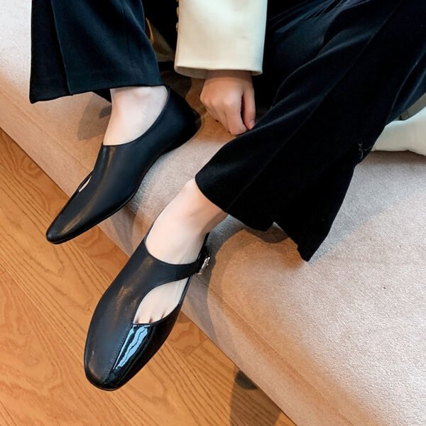 CHIKO Alaura Round Toe Block Heels Mary Jane Shoes - Image 2