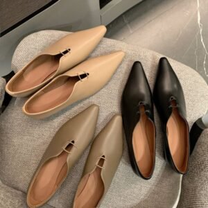 CHIKO Alex Ann Square Toe Block Heels Pumps Shoes