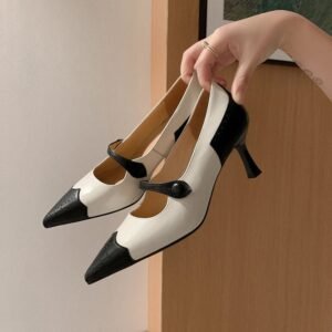 CHIKO Amberlynn Pointy Toe Stiletto Mary Jane Shoes
