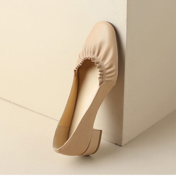 CHIKO Deshawnda Round Toe Block Heels Pumps Shoes - Image 2