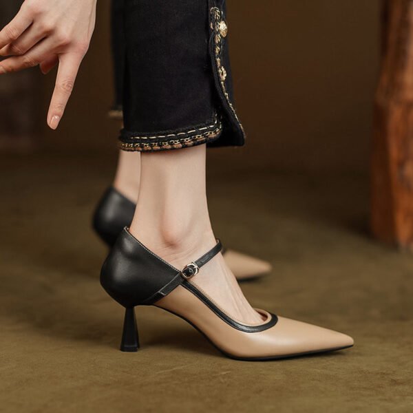 CHIKO Deasia Pointy Toe Stiletto Mary Jane Shoes - Image 2