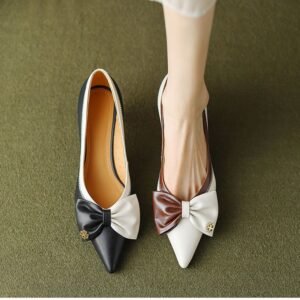 CHIKO Debra Pointy Toe Kitten Heels Pumps Shoes