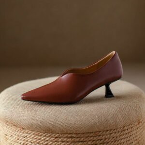 CHIKO Deedra Pointy Toe Kitten Heels Pumps Shoes