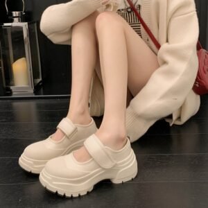 CHIKO Chanise Round Toe Flatforms Mary Jane Shoes
