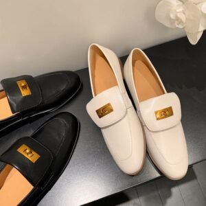 CHIKO Danalyn Round Toe Block Heels Loafers Shoes