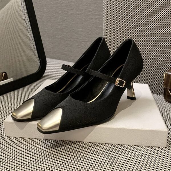 CHIKO Daeshonda Square Toe Stiletto Mary Jane Shoes - Image 2