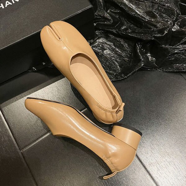 CHIKO Daeshandra Round Toe Block Heels Pumps Shoes - Image 2