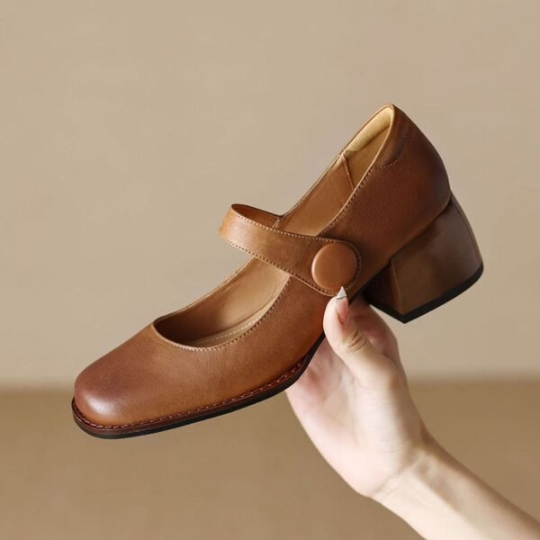CHIKO Daeshawna Square Toe Block Heels Mary Jane Shoes