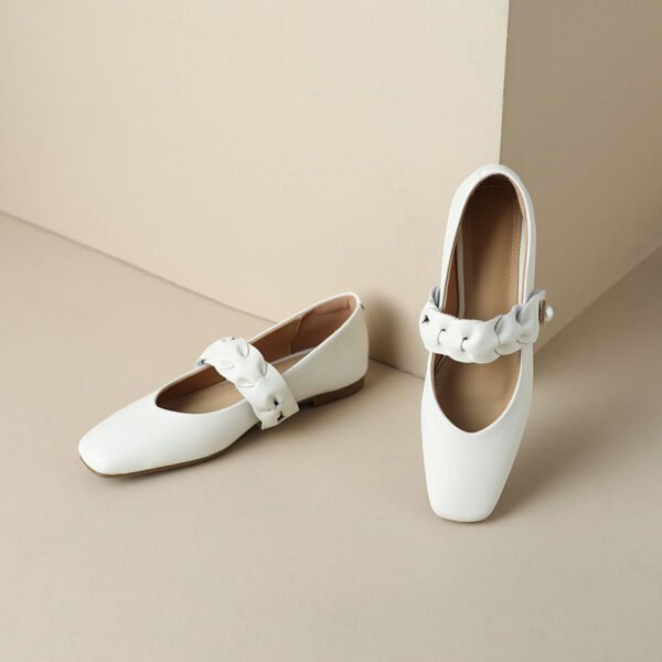 CHIKO Janaya Square Toe Block Heels Mary Jane Shoes - Image 2