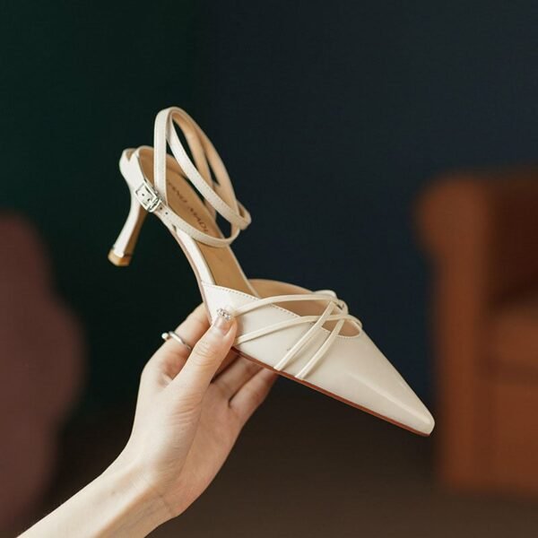 CHIKO Janisha Pointy Toe Stiletto Slingback Shoes - Image 2