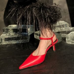 CHIKO Jamani Pointy Toe Stiletto Slingback Shoes
