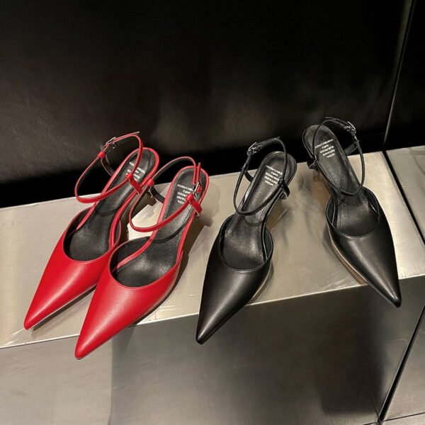 CHIKO Jamani Pointy Toe Stiletto Slingback Shoes - Image 2