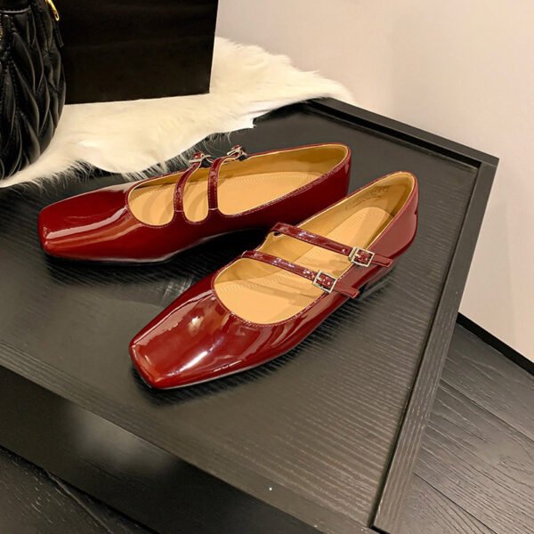 CHIKO Joylyn Square Toe Block Heels Mary Jane Shoes - Image 2
