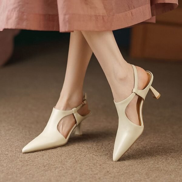 CHIKO Jahna Pointy Toe Stiletto Slingback Shoes
