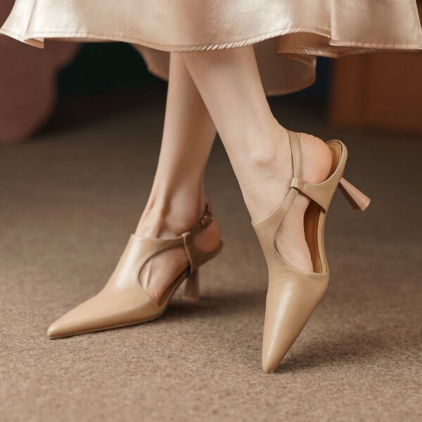 CHIKO Jahna Pointy Toe Stiletto Slingback Shoes - Image 2